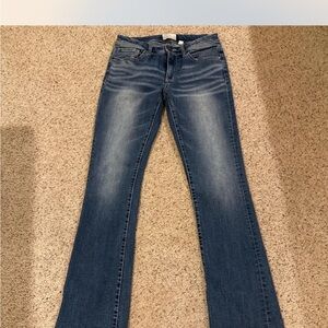BKE Stella tailored bootcut jeans 28L